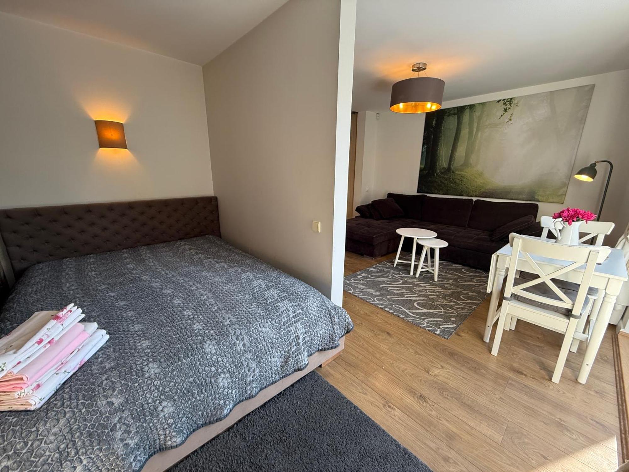 Ferienwohnung Cozy Garden Free Parking Wilna Exterior foto