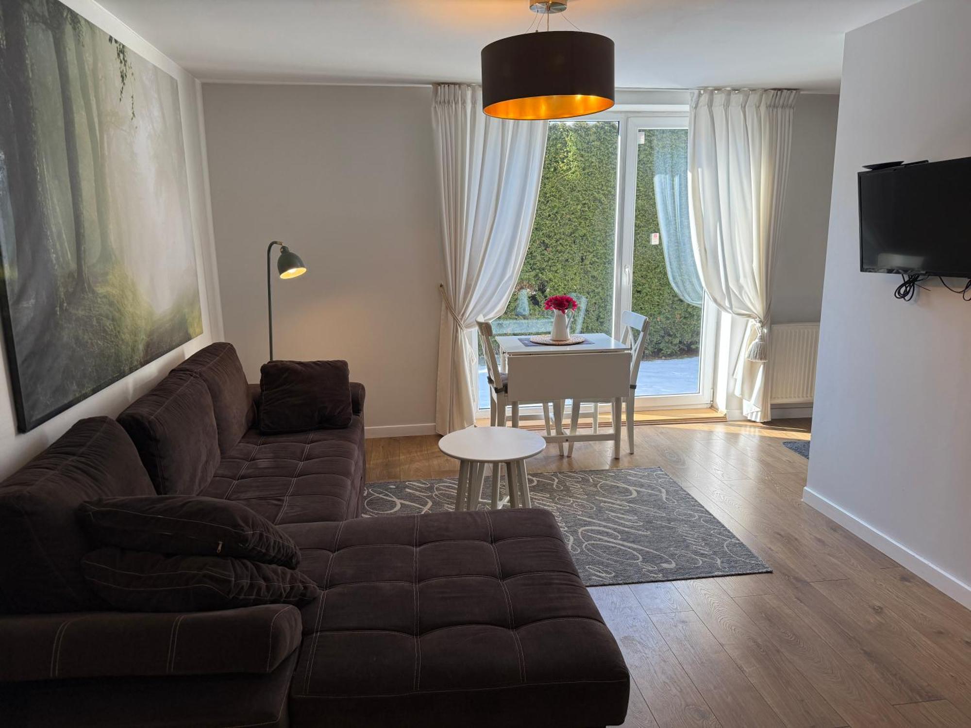 Ferienwohnung Cozy Garden Free Parking Wilna Exterior foto